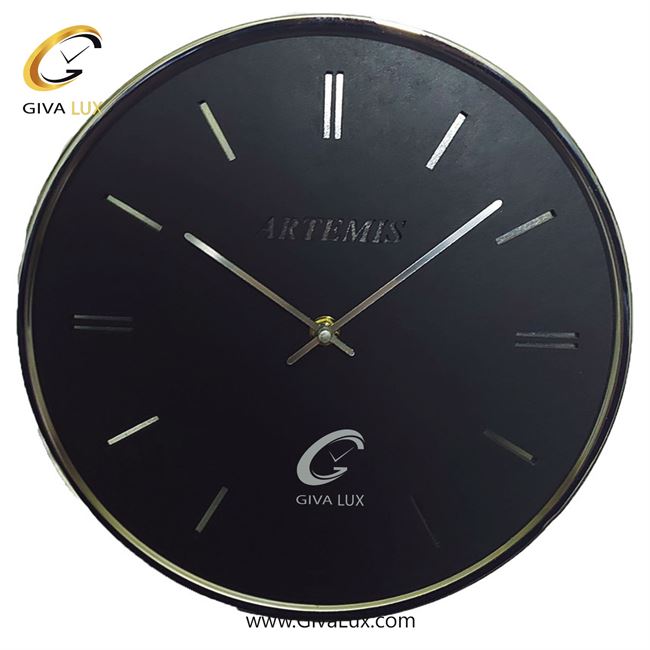 ساعت دیواری اورجینال آرتمیس آلیاژ فلزی نقره ای| کد رفرنس 19944، مدل: 6015Silver A